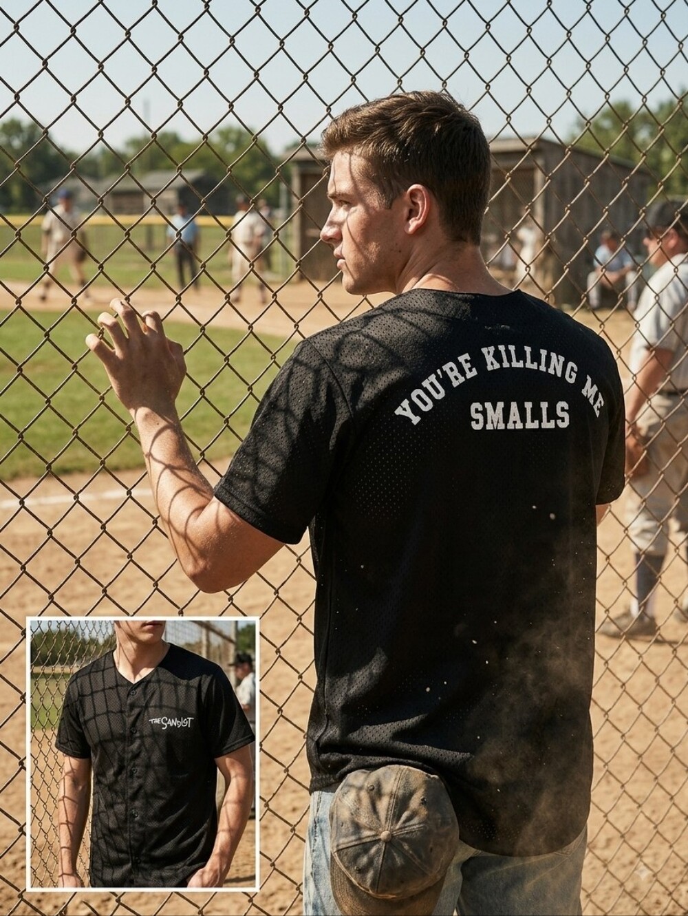 The Sandlot "You're Killing Me Smalls" Mesh Baseball Jersey